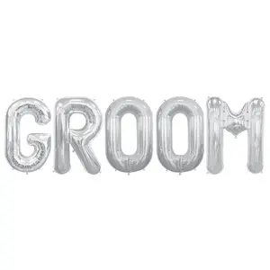 Groom 34" Mylar Balloon Kit – 5 Pc.