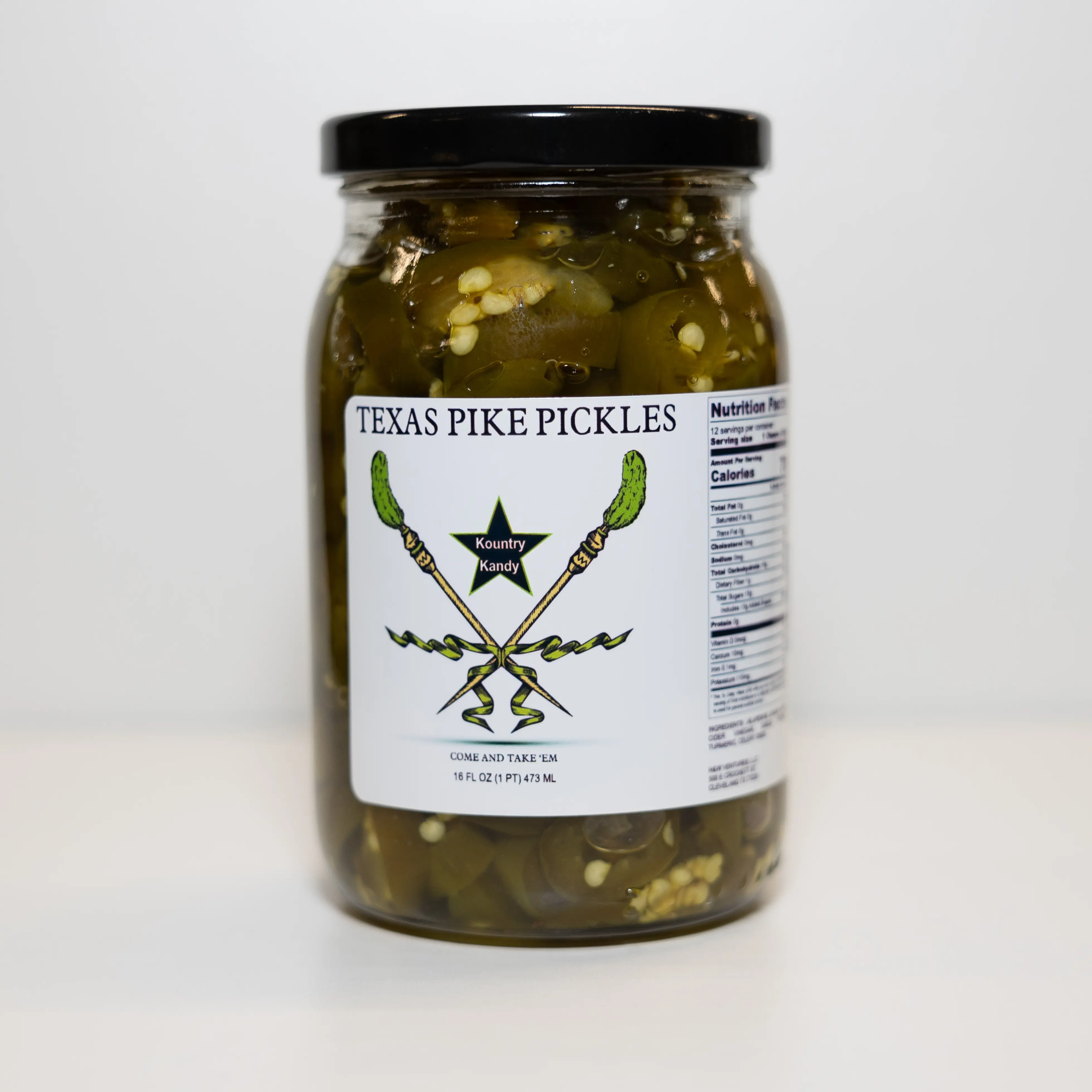 Texas Pike Pickles-Kountry Kandy (1) 16oz (candied jalapenos)