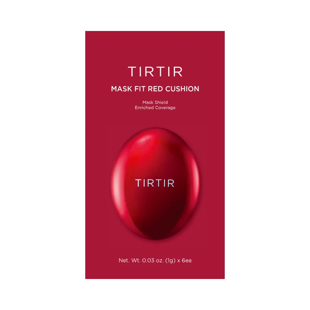 [TIRTIR Official] Sachet - Mask Fit Red Cushion *Trial Kits* Concealer Foundation Korean Makeup Cosmetic Effortless Complexion Sculpting Buildable Mat
