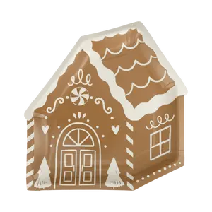 Gingerbread House 9" Plate