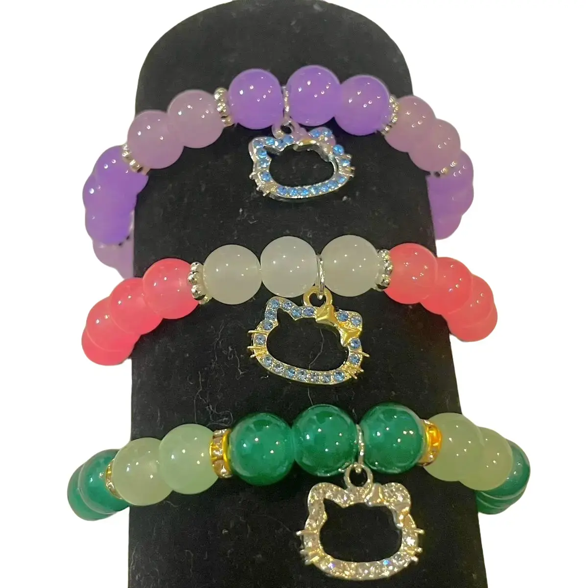 hello kitty beaded bracelet set hello kitty beaded bracelet set