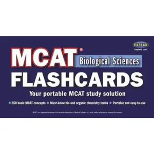 USED-MCAT Biological Sciences Flashcards by Kaplan (Paperback)