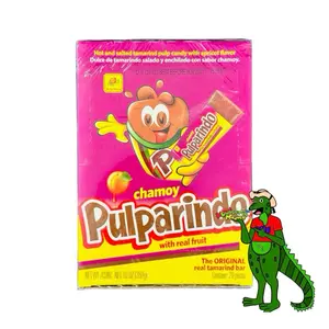 Pulparindo Chamoy - Hot and Salted Tamarind Pulp Candy Apricot Flavored