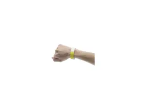 Advantus 75512 Crowd Management Wristbands, Sequentially Numbered, Yellow, 500/Pack