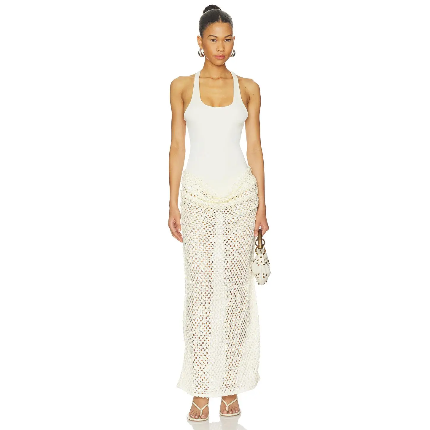 Benni Ariel Maxi Dress in Shell