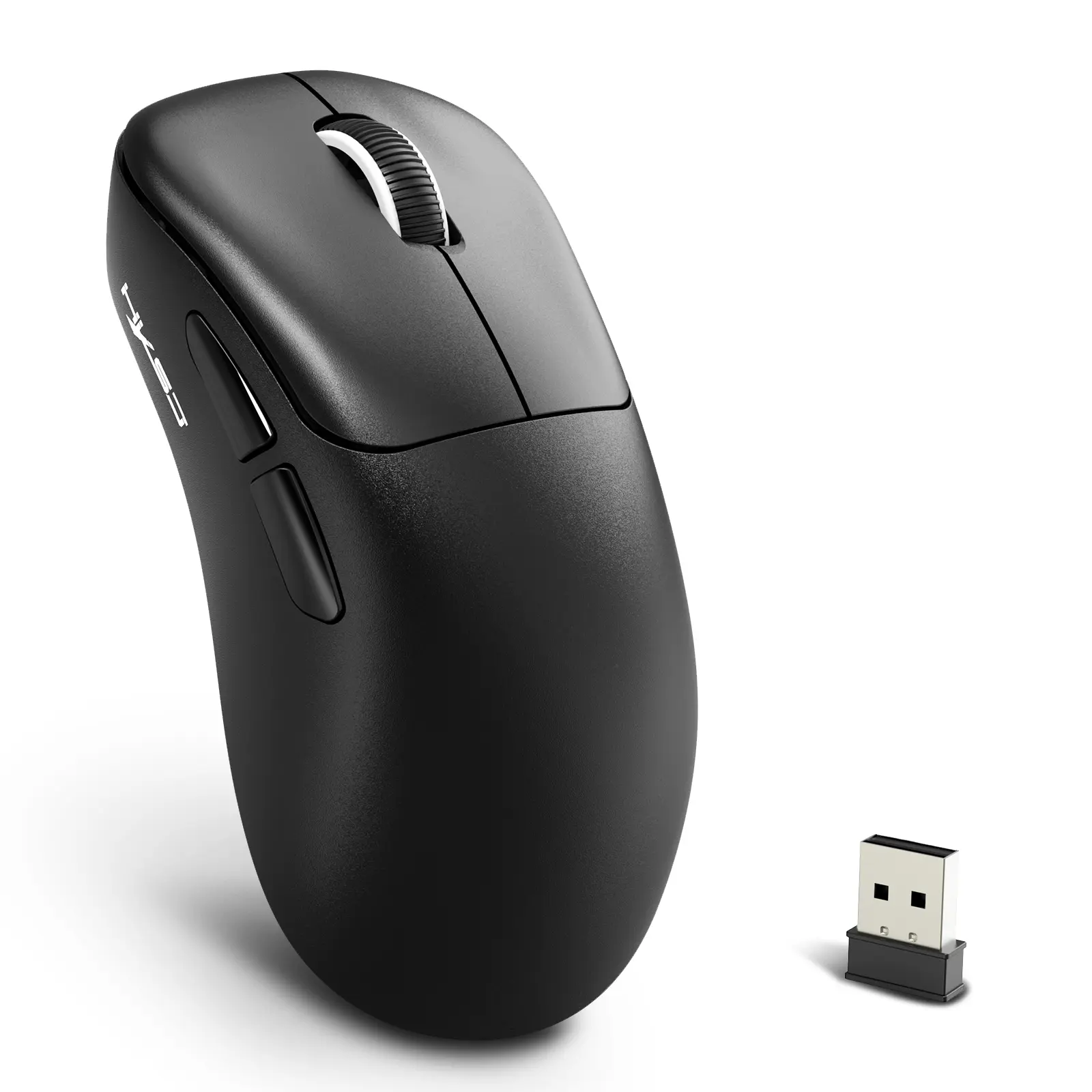 HXSJ T700 Wireless Gaming Mouse,Adjustable 10K DPI 1K Optical Sensor,2.4G/BT/USB-C Rechargeable 6 Programmed Buttons,56g Lightweight Right-Handed Ergonomic Computer Mice for PC/Mac