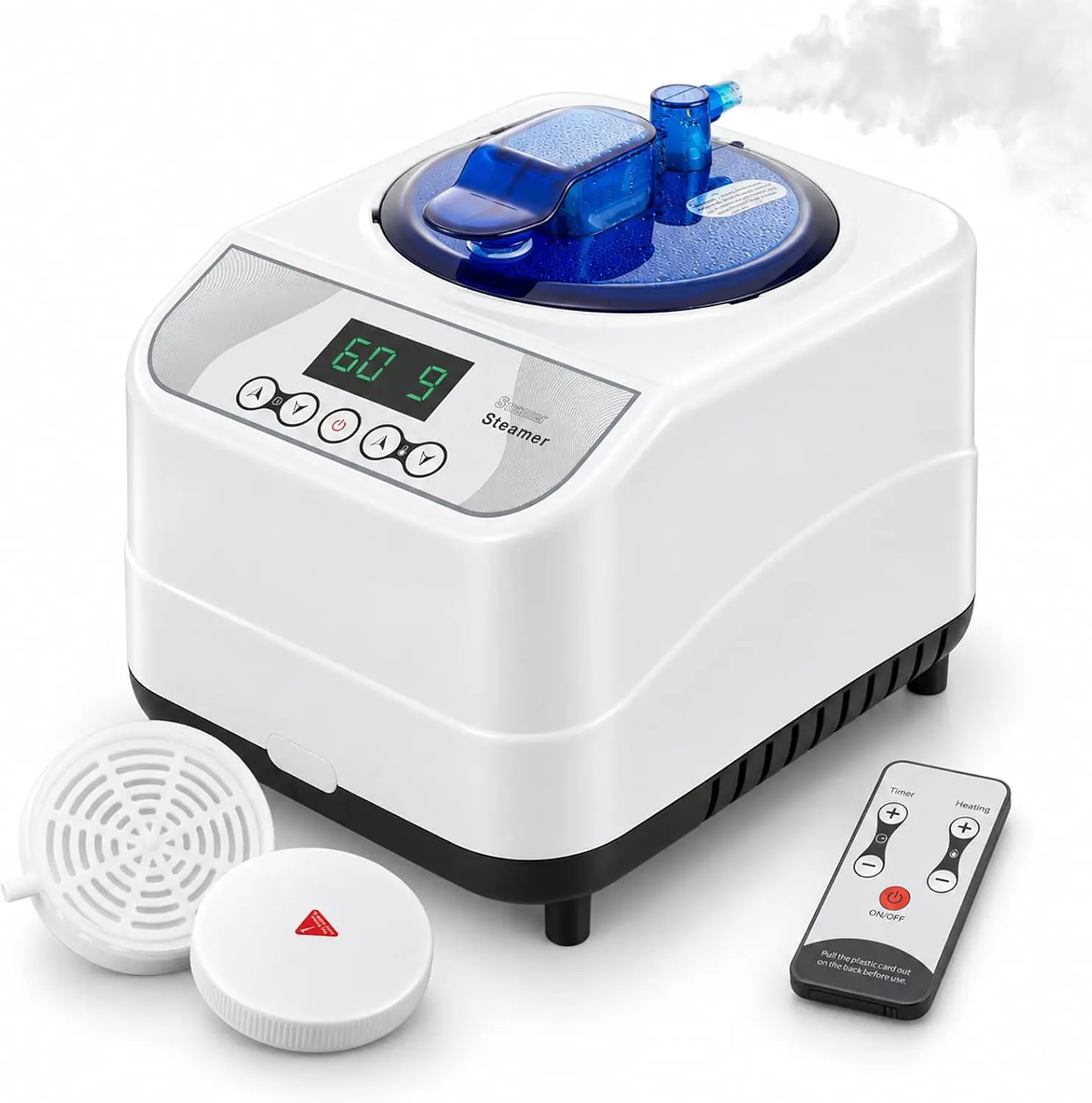 Sauna Steamer Machine for Home, 1500W 3L Steam Generator