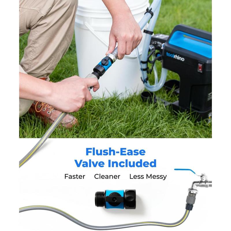 Toolrhino airless paint sprayer for house painting diy beginners choice with accessories storage space lightweight design thinningfree quick clean for 5 gallon diy painting projects