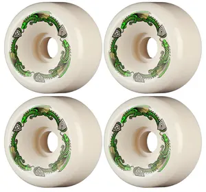 Powell Peralta Skateboard Wheels 60mm x 40mm Dragon Formula 88A Bomber Off White