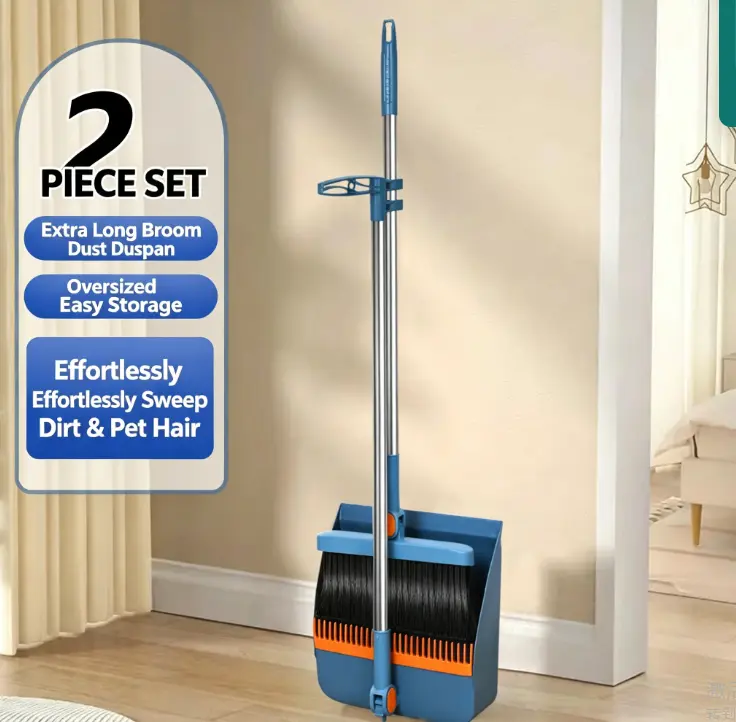 Premium Foldable Cleaning Broom for Home Supplies, Home Care Use