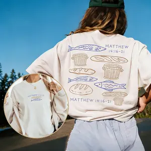 Bible Verse PNG Christian Shirt Matthew 1416-21 Bundle Feeding 5000 Scripture, Jesus Shirt, Bible Verse Religious Shirt