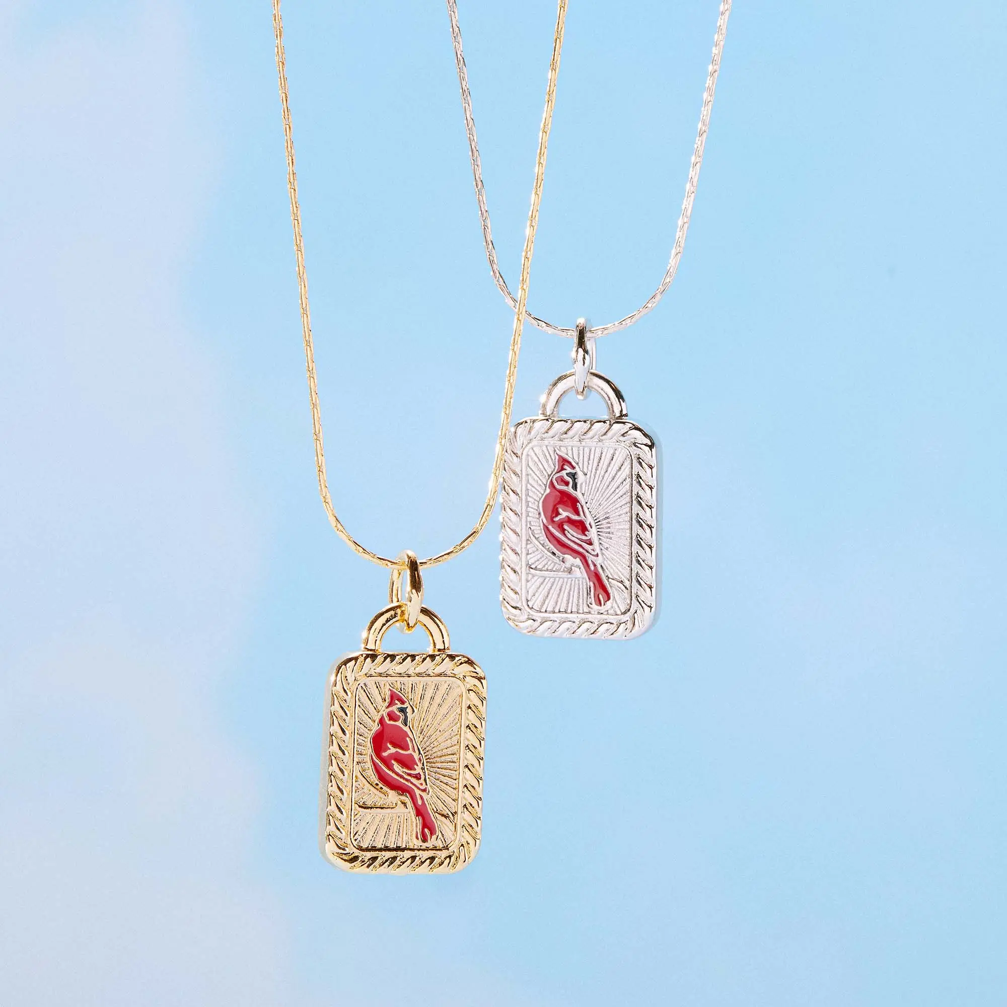 Red Cardinal Expandable Necklace