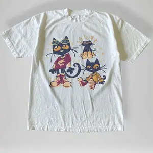 Vintage Style Pete The Cat T-Shirt , Y2k Clothing, Pop Aesthetic Graphic Tee, Vintage, Trendy