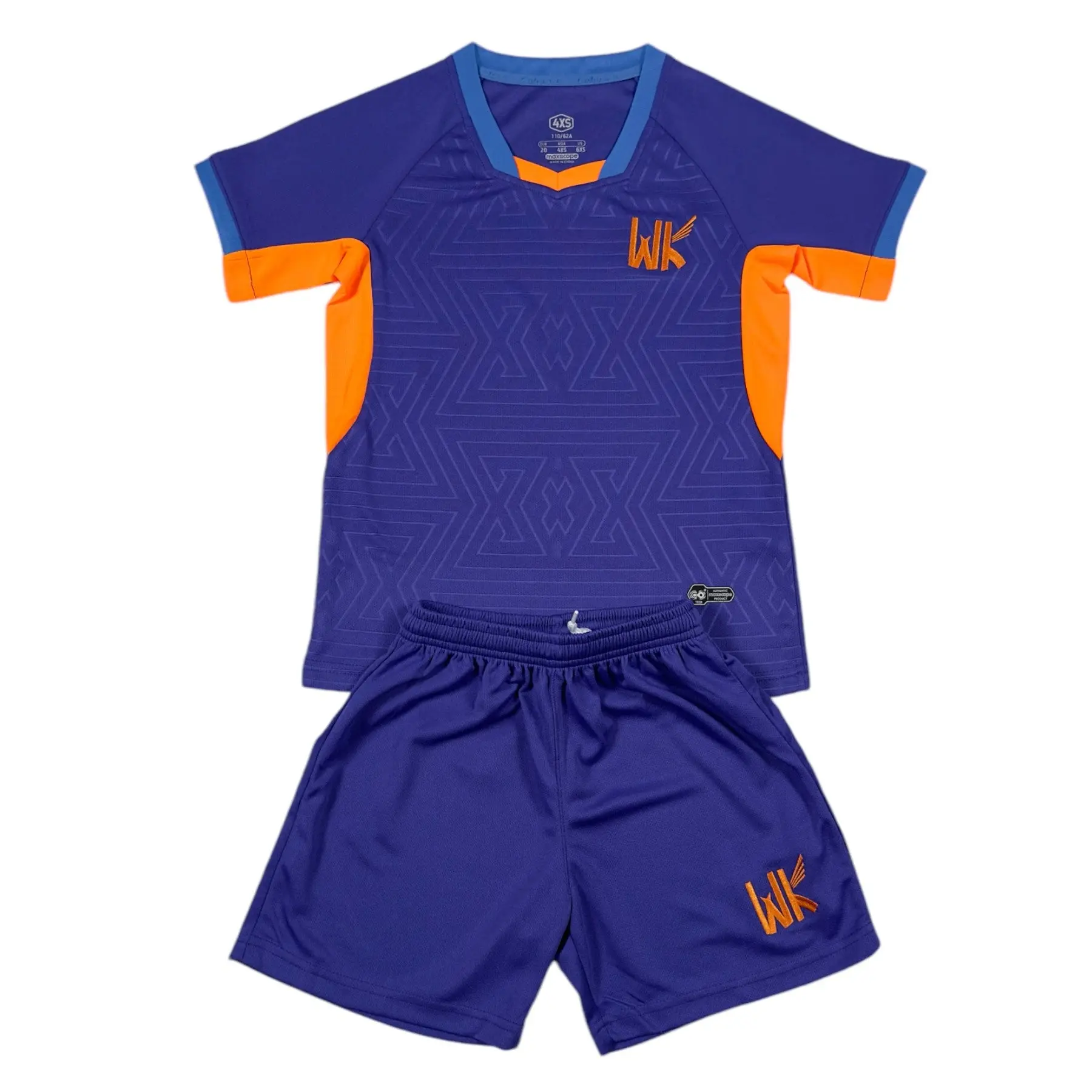 Essentials Youth Soccer Jersey Set - Purple