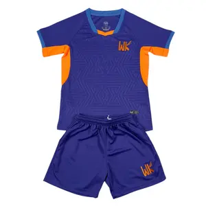 Essentials Youth Soccer Jersey Set - Purple