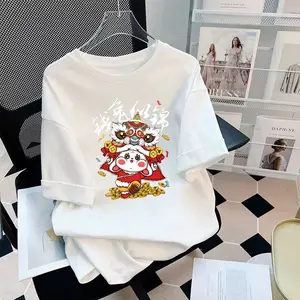 Unisex Short Sleeve Horse Design T-Shirt for Sports Apparel