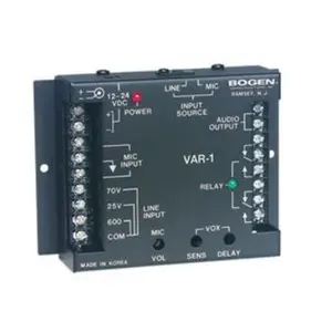Bogen VAR1 Voice Activated Relay