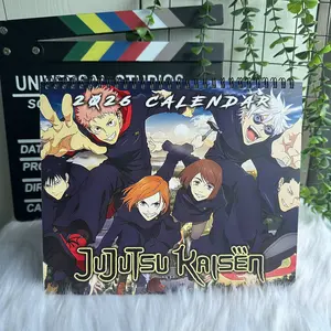 Jujutsu Kaisen Anime 2026 Wall Calendar, JJK Calendar, Anime Calendar