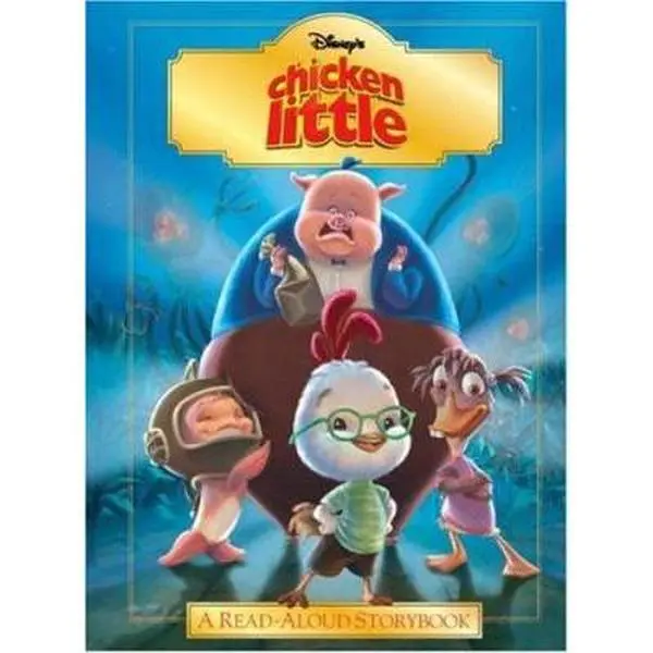 Used Chicken Little Hardcover Read-Aloud Storybook by RH Disney - English, Children's Educational Reading Material, Classic Retelling with Dynamic Illustrations