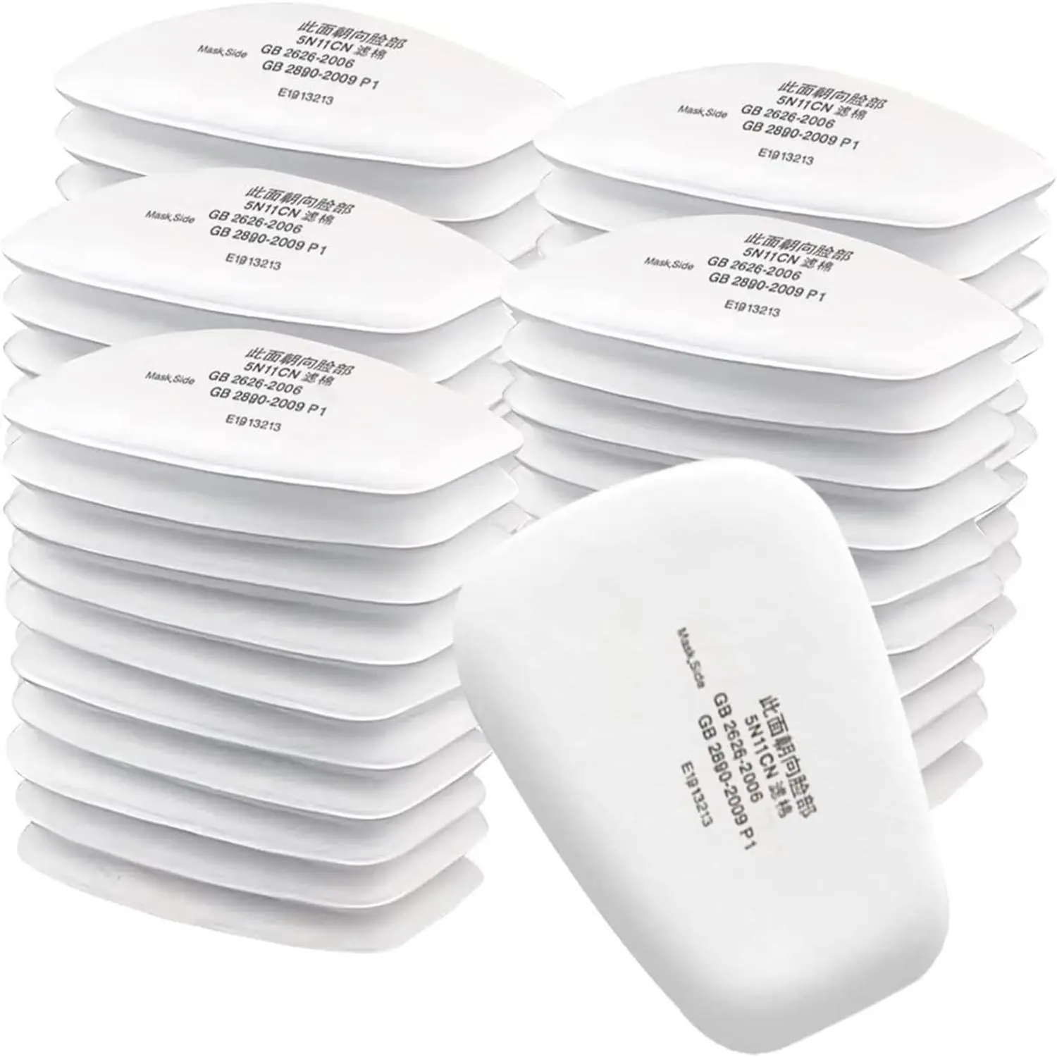 5n11 Dust Filter Paper 501 Holder for 3m 6001/6200/7502/6800, Chemical Spraying Painting Respirator Filters Gas Mask Accessories Protective Masks