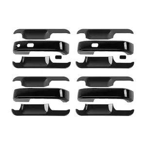 For 2015-2020 Ford F150 Door Handle Shell & Bowl Cover Trim Bezels ABS Carbon Fiber Car Exterior Accessories UV Resistant Auto Parts - Automotive