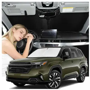 Windshield Sun Shade for 2025-2026 Privacy Protection Heat Insulation UV Blocking Visor Keeps Vehicle Cool Shields Interior Enhances Driving Comfort Ideal for Hot Weather