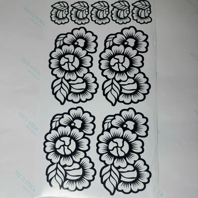 Full Hand Temporary Tattoo Stencils, Glitter-Compatible Body Art Templates on Sticker Paper with Unique Patterns, Henna Paste, Cleaner, Dry, Paper Template, Hand Art