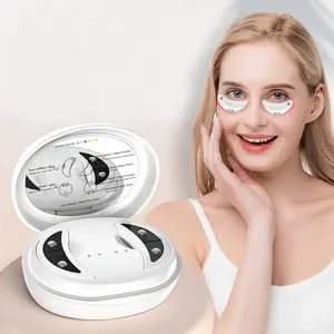 Electric Eye Massage Device with Micro-Current and Light, Reduce Dark Circles and Eye Bags, Type-C Charging Eye Beauty Artifact, Facial Beauty Machine