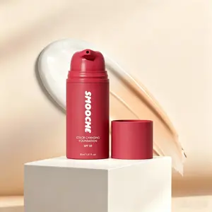 Adaptive Color Foundation SPF Shade Adjusting Liquid Makeup 24H Long Wear Vegan Formula All Skin Types Natural Finish