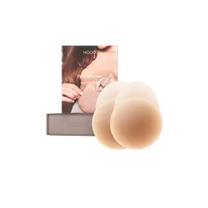 NOOD No-show Extra Lift Nipple Cover 3.75 Inch in No. 5 Soft Tan