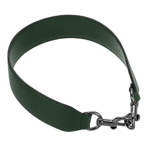 Dark Green, Metallic Black Buckle