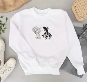 Anime Jujutsu Kaisen Embroidered Sweatshirt, Gojo Satoru Embroidered Anime Shirt, JJK Anime Shirt