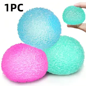 High Density Solid Soft Stress Ball, 1.6-Inch Small Sensory Toy, Adult Anxiety Relief, Malt Filling, Party Gifts, Birthday Prizes
