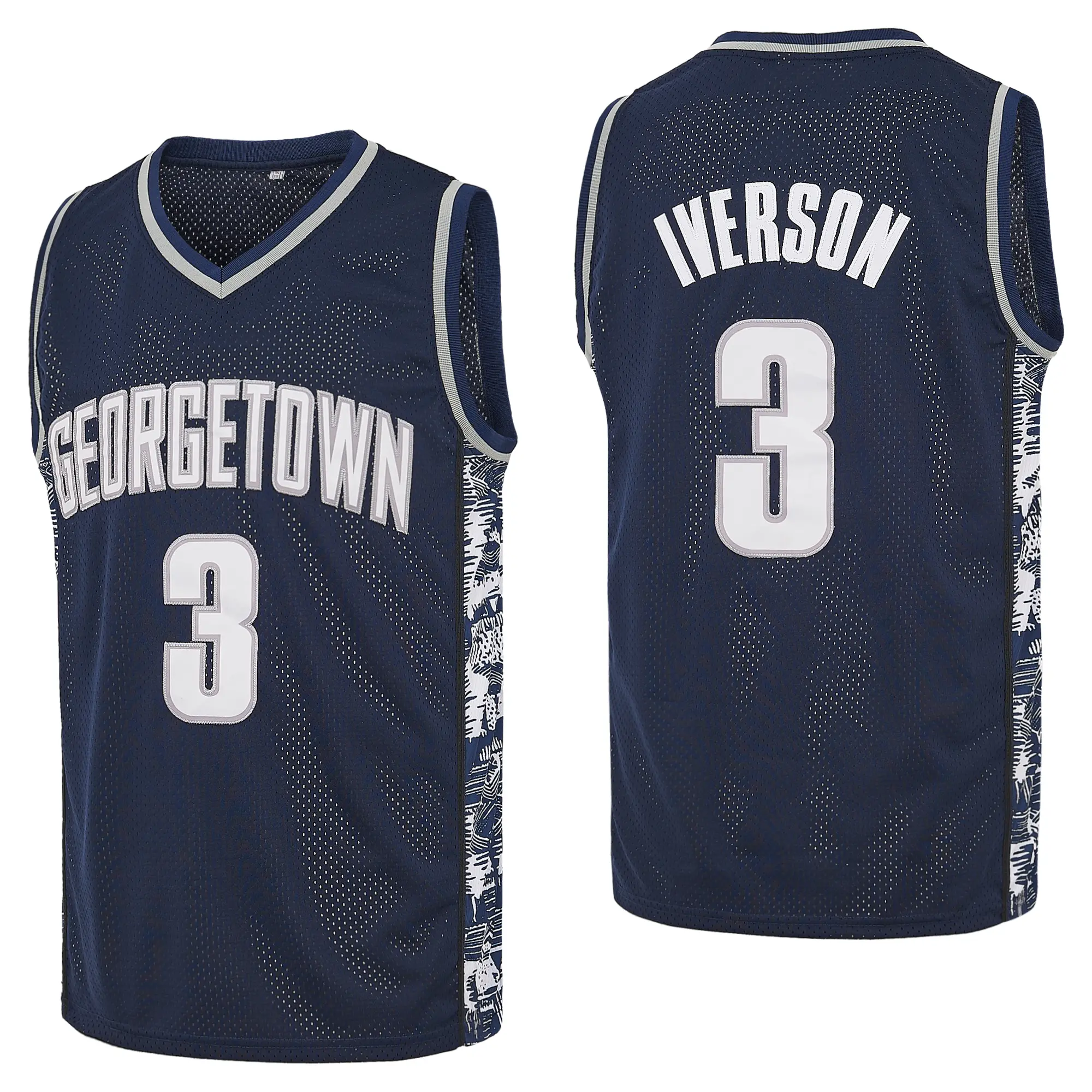 Men's Breathable Mesh Basketball Jersey, Stitched #3 Ivenson 90s Hip Hop Athletic Top, Sporty Chic Throwback Apparel, Athletic Tops, Apparel Jersey, Male, Fashion Design Details, Polyester Mesh