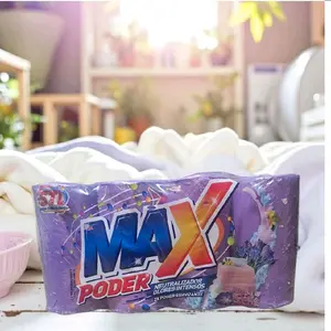 Max Power Bar Laundry Soap Cilinder 1,600g 4Pk Cilindrico (Imported) Pack of 4 Household - Gentle and Effective Laundry Soap