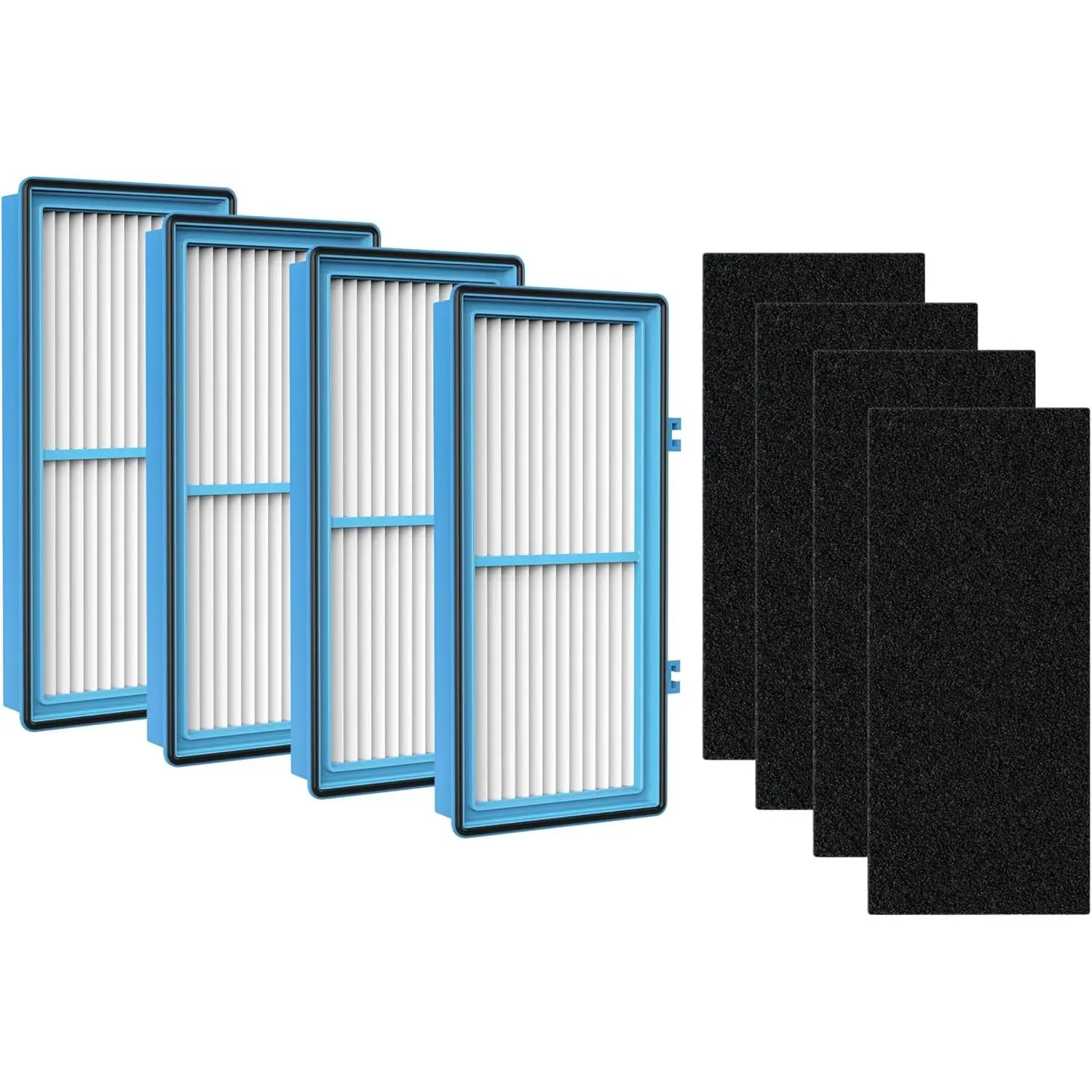 AER1 Filter Replacement for Holmes Air Purifier HAPF30AT HAP242-NUC Total Air 4 HEPA 4 Carbon Booster, Remove Odor  VOCs 1.2 x 10 x 4.6 Inches