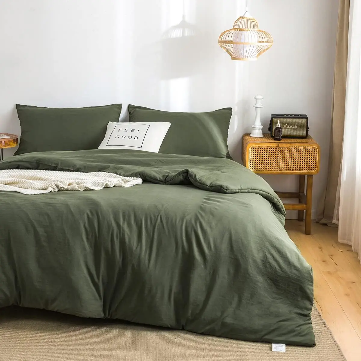 Ultra-Black Twin Comforter, Washed 2 Fluffy Lightweight Down Alternative Comforter for All Seasons - 1 Conforter and 1 Pillowcase - Twin/Twin XL Size Signal Dorm Bed
