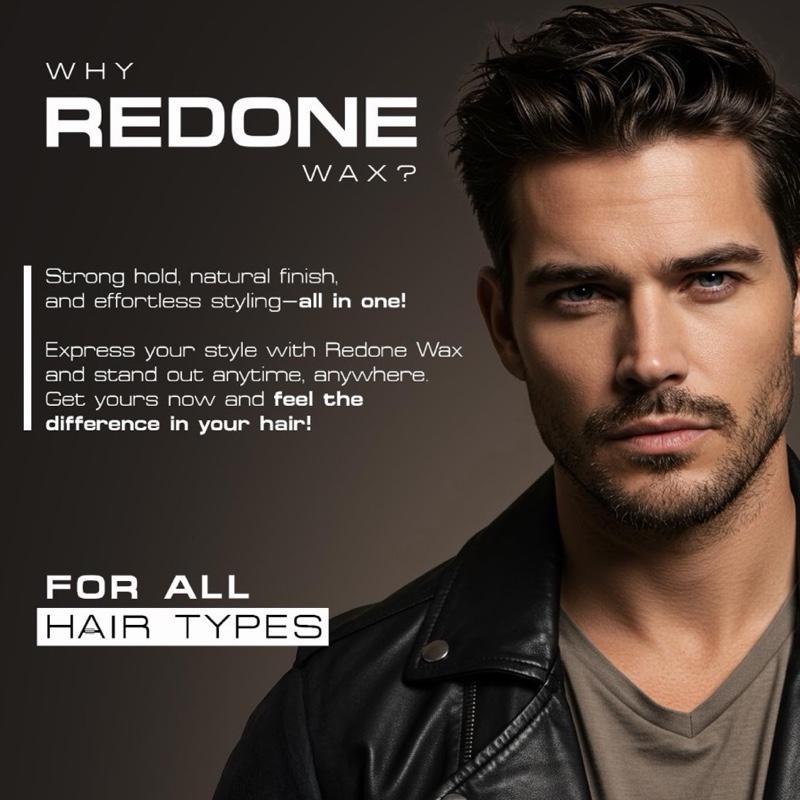 Redone Hair Styling Wax Extra Hold Shiny Finish 5 oz