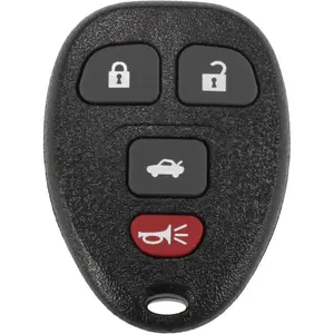 315MHz OUC60270 Replacement Keyless Entry Remote Car Key Fob for Chevy Impala 2006-2016 for Monte Carlo 06-08 for Buick Lucerne 06-11 4 Buttons 15912859