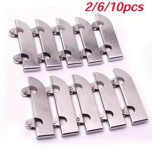 2/6/10pcs thickened sliding door pulleys, glass sliding door clamp rollers, hardware accessories, suitable for glass installation