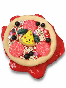 DIY Pizza Slime Craft Kit - Sensory Bundle with Butter Slime, Clay, Toppings, School Glue for Ages 12+, STEM Fun