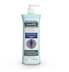 Goicoechea Diabet TX Body Lotion, Single Pack. Skin Care for Diabetes, Moisturizer for Dry Skin, Fragrance Free Moisturizing Cream, Improves Appearance of Varicose Veins & Blemishes, 13.5 oz
