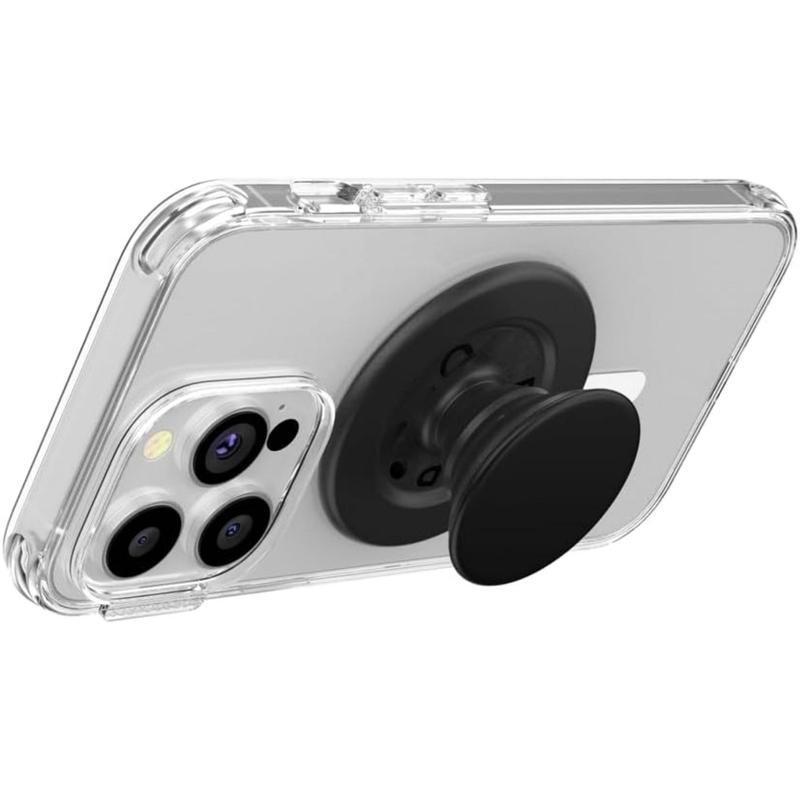 NextQube 2PCS MagSafe Phone Grip Stand with Expanding Card Holder & Adapter Ring - Wireless Charging Compatible Phone Holder for iPhone 15/14/13, Samsung Galaxy - Portable Phone Wallet for Daily Use, Travel, Perfect Gifts for Women Me