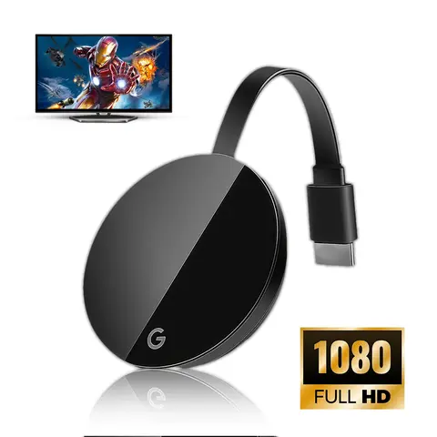 Wireless HDMI Display Adapter, HD Wireless Screen Mirroring Device, Supports AirPlay, DLNA, Miracast, for Casting iPhone, iPad, Android, Smartphone, Laptop to HDTV, Monitor, Projector, HDMI Transmitter and Receiver, Mobile, Electronic Gadgets