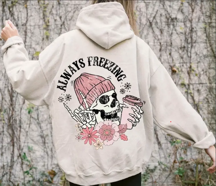 Always Freezing Funny Skeletonal T-shirt, Hoodie and Sweatshirt