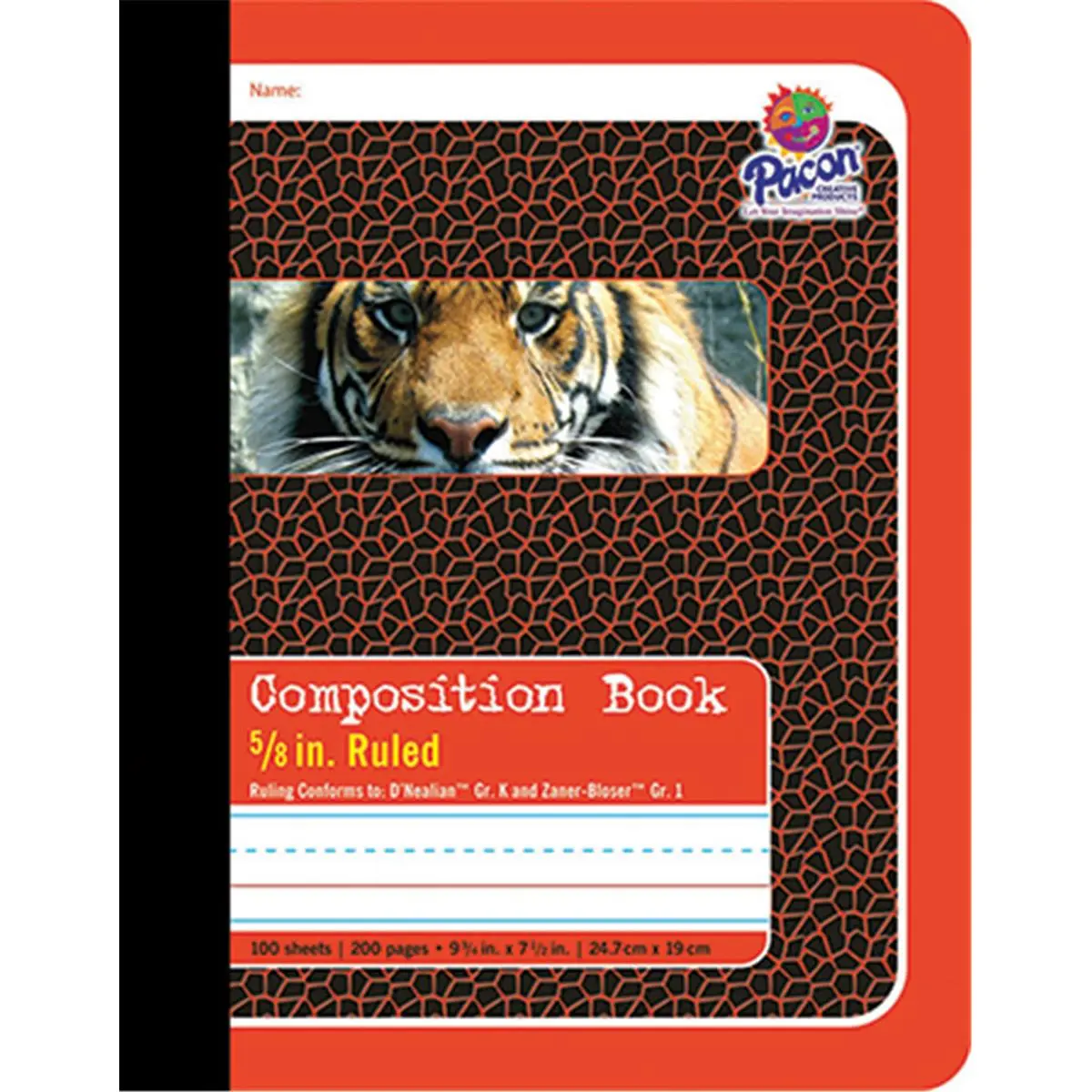 Pacon Corporation PAC2427 Composition Books 5-8In Ruled