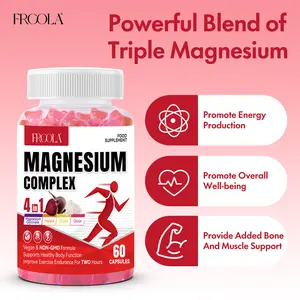 FRCOLA 4-in-1 Magnesium Complex Gummies Supplement