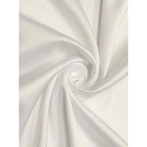 Ivory Stretch Crepe Back Satin