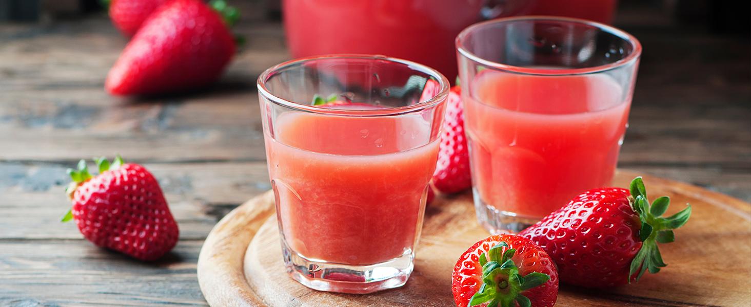 Aiheal Juicer Machines, Centrifugal Juicer Extractor 3 Speeds with 3'' Feed Chute for Whole Fruit and Vegetables, Stainless Steel, Easy to Clean, Cleaning Brush and Recipe Included, RED