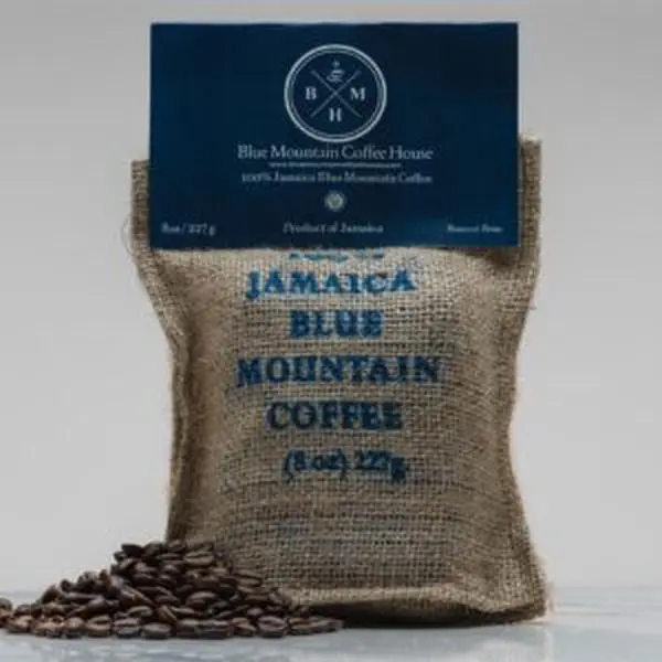 100% Jamaica Blue Mountain Coffee - 8oz - Gold